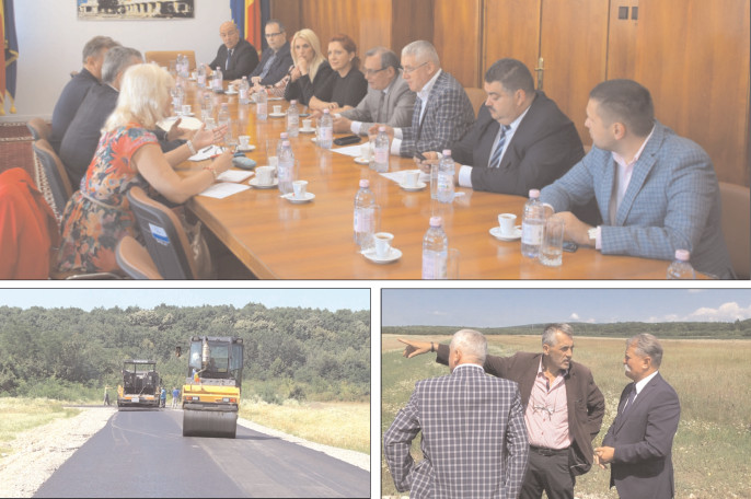 Oficialii Ministerului Economiei  la discuţii cu autorităţile din Şotânga pe tema patrimoniul fostei Mine  de la Şotânga