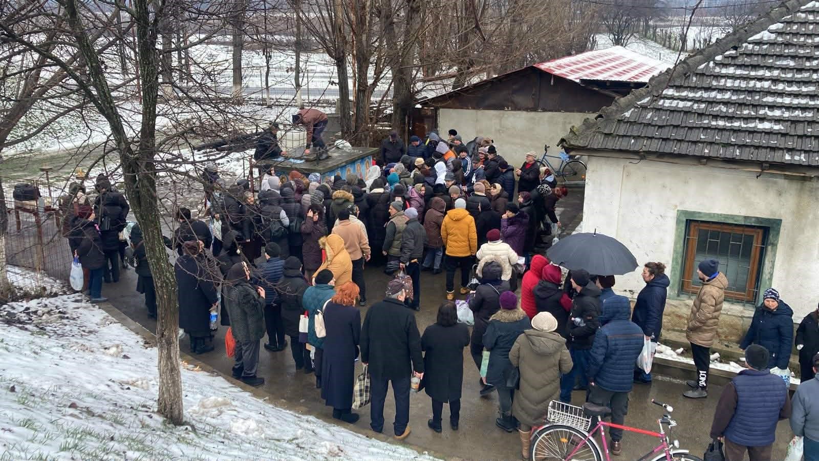 Sfințirea apei (Agheasma Mare)  - Biserica Sf. Nicolae Șotânga