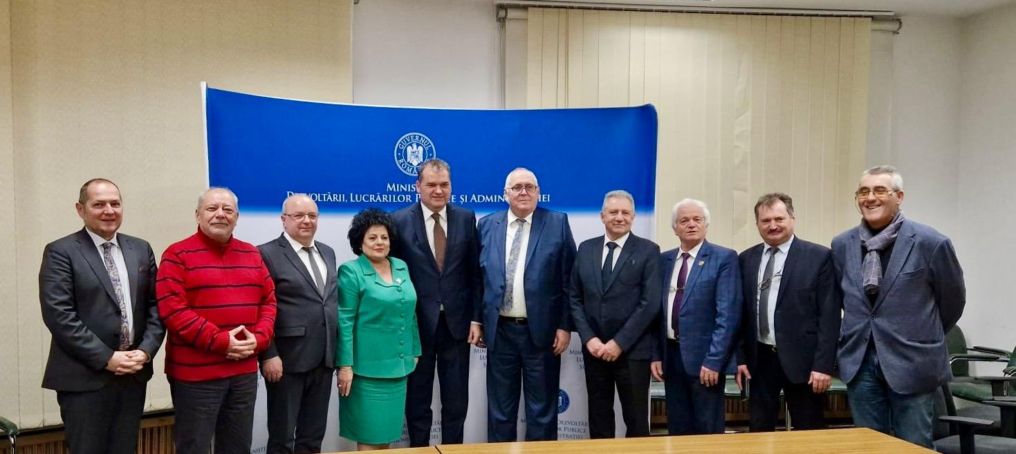 Delegația  Asociației Comunelor din România a participat la o serie de reuniuni cu reprezentanți ai Guvernului României