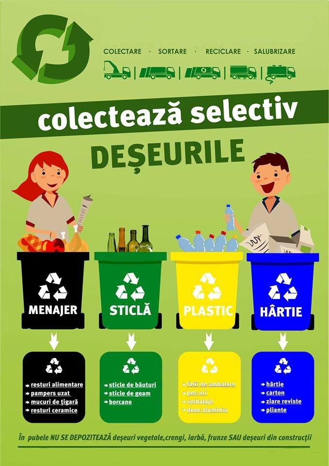 Colectează selectiv deșeurile